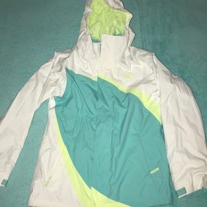 North face rain jacket (with removable jacket)